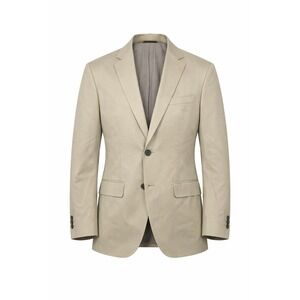 Hugo Boss The James4/Sharp6 Mens 38R Tan Khaki Cotton Stretch 2-Button Blazer